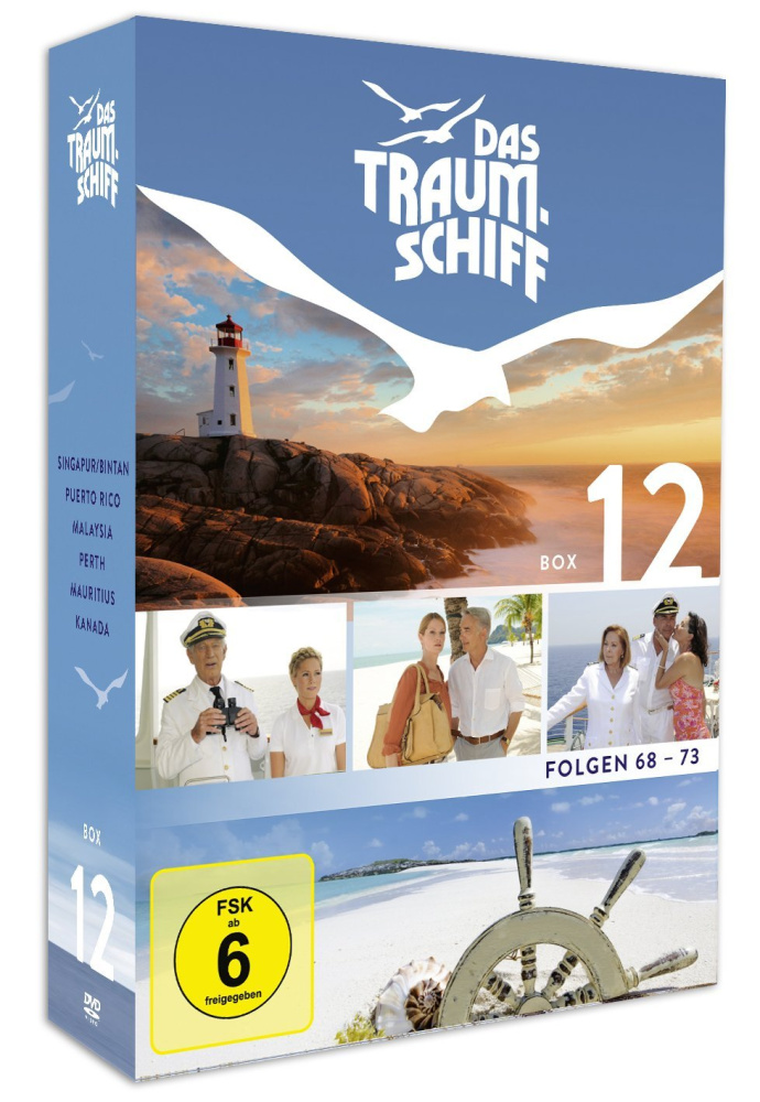 4052912871052 - Hans Jürgen Tögel - GEBRAUCHT Das Traumschiff 12 [3 DVDs im Schuber] - Preis vom 02062023 050629 h