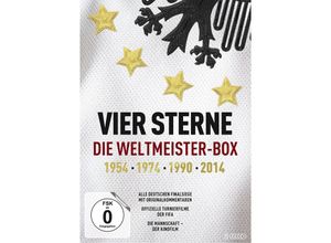 4052912872417 - Mario Morra - GEBRAUCHT Vier Sterne - Die Weltmeister-Box - 1954 1974 1990 2014   Alle deutschen Finalsiege mit Originalkommentaren von ARD und ZDF + Die offiziellen Turnierfilme der FIFA + Die Mannschaft (5 DVDs) - Preis vom 18082023 050225 h