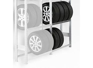 4052939607184 - Räderregal R 3000 Anbaufeld H 2278 x B 2019 mm 2 Traversenpaare