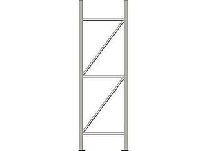 4052939619705 - Ständerrahmen für Regalsystem WR 600 H 2500 x T 600 mm