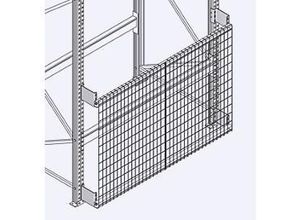 4052941602405 - Gitterrückwand GRM-Set 7 Regalhöhe 4700 x Regallänge 1800 mm