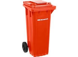 4052941604799 - SSI Schäfer Mülltonne PRO 80 WAVE 80 l fahrbar rot