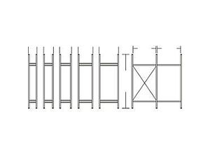 4052941759888 - Regalsystem R 3000 Rahmen B 600 x T 400 x H 1960 mm