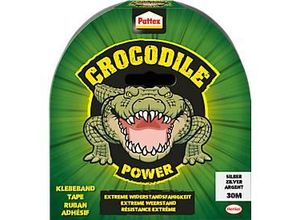 4053172015057 - Pattex Crocodile Power Tape L 3000 x B 48 mm silber temperaturbest -10°C-+50°C