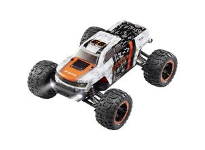 4053199005574 - RaVage 4x4 Orange Weiß Brushed 116 RC Modellauto Elektro Monstertruck Allradantrieb (4WD) RtR 24 GHz inkl Akku und Ladekabel