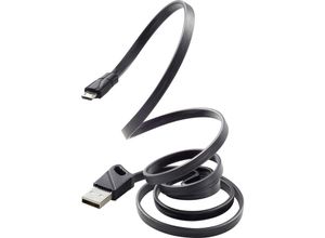 4053199545650 - USB-Kabel usb 20 usb-a Stecker USB-Micro-B Stecker 100 m Schwarz RF-3376010 - Renkforce