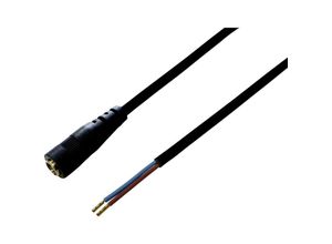 4053199559268 - TC-2511302 Niedervolt-Anschlusskabel Niedervolt-Buchse - offene Kabelenden 550 mm - Tru Components