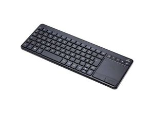 4053199926022 - MT-1006 Funk Tastatur Touchpad Deutsch QWERTZ Windows® Schwarz Integriertes Touchpad Maustasten Multimediatasten