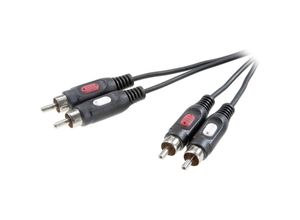 4053199930289 - SP-7869760 Cinch Audio Anschlusskabel [2x Cinch-Stecker - 2x Cinch-Stecker] 050 - Speaka Professional