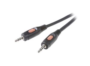 4053199930333 - Speaka Professional - SP-7869780 Klinke Audio Anschlusskabel [1x Klinkenstecker 35 mm - 1x Klinkenste