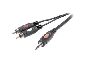 4053199930685 - SP-7869920 Cinch   Klinke Audio Anschlusskabel [2x Cinch-Stecker - 1x Klinkenste - Speaka Professional