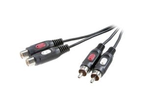 4053199933396 - SP-7870204 Cinch Audio Verlängerungskabel [2x Cinch-Stecker - 2x Cinch-Buchse] 5 - Speaka Professional