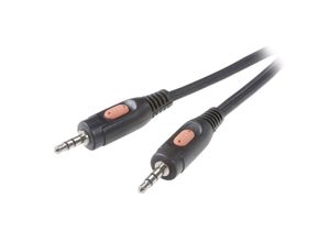 4053199933426 - Speaka Professional - SP-7870216 Klinke Audio Anschlusskabel [1x Klinkenstecker 35 mm - 1x Klinkenste