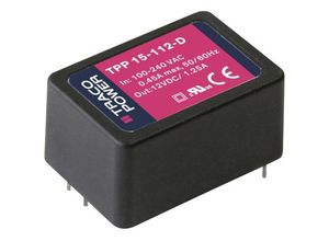 4053199936236 - TracoPower TPP 15-124-D AC DC-Printnetzteil 625 mA 15 W 24 V DC 1 St