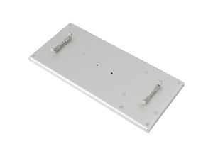 4053199946761 - Unipi Dinrailhalterung für UniPi 11 DIN-Rail-Halterung Passend für (Entwicklungskits) Unipi Raspberry Pi Weiß