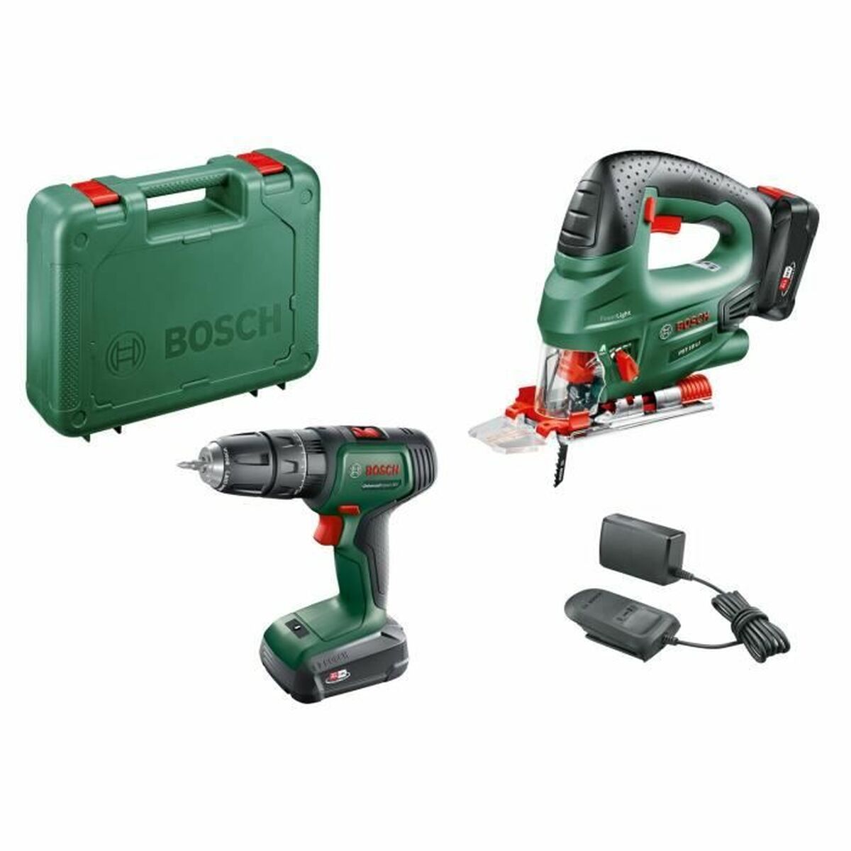 4053423232066 - Bohrset und Zubehör BOSCH UniversalImpact 18 + PST 18 4053423232066 - Bohrset und Zubehör BOSCH UniversalImpact 18 + PST 18