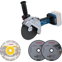 4053423246186 - AKTION BOSCH Professional GWS 18V-180 P Akku-Winkelschleifer-Set 180 V ohne Akku mit Prämie nach Registrierung