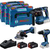 4053423622379 - 18V Profi Set GBH 18V-22 + GSR 18V-65 + GWS 18V-8 Professional Werkzeug-Set 4053423622379 - 18V Profi Set GBH 18V-22 + GSR 18V-65 + GWS 18V-8 Professional Werkzeug-Set