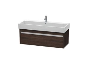 4053424222608 - Duravit - Ketho Waschtischunterschrank wandhängend 6689 1 Auszug 1150mm für Vero Farbe (Front Korpus) Kastanie Dunkel Dekor - KT668905353