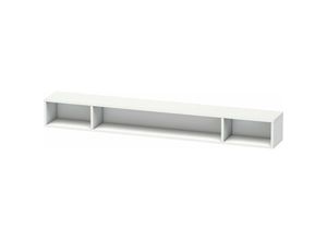 4053424297262 - Duravit L-Cube Regalelement Breite 1000mm Tiefe 140mm horizontal 3 Fächer Farbe Weiß Matt Dekor - LC120101818