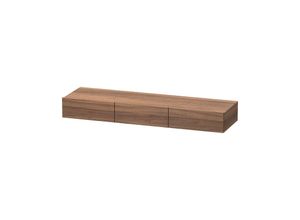 4053424317489 - DuraStyle Schubkastenablage 8272 3 Schubkästen 1500mm Farbe (Front Korpus) Nussbaum Natur Dekor - DS827207979 - Duravit