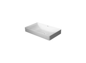 4053424324333 - Duravit - DuraSquare Aufsatzbecken 60x345cm geschliffen ohne Hahnloch ohne Überlauf ohne Hahnlochbank Farbe Weiß - 2355600000