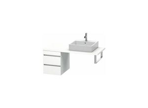 4053424360379 - Duravit DuraStyle Unterschrank für Konsole 2 Schubkästen 400mm Farbe (Front Korpus) Nussbaum Natur Dekor - DS533607979