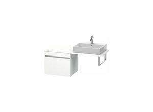 4053424361215 - DuraStyle Unterschrank für Konsole compact 1 Auszug 600mm Farbe (Front Korpus) Nussbaum Natur Dekor - DS532307979 - Duravit