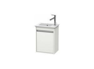 4053424449692 - Duravit - Ketho Waschtischunterschrank wandhängend 6417R 1 Tür Anschlag rechts 400mm für me by Starck 072343 Farbe (Front Korpus) Kastanie