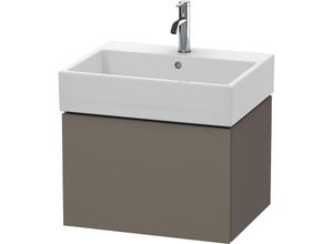 4053424458021 - L-Cube Waschtischunterbau wandhängend1 Auszug 584 x 459 cm für Vero Air 235060 Farbe Flannel Grey Seidenmatt Lack - LC617509090 - Duravit