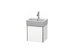 4053424526560 - Duravit XSquare Waschtischunterbau wandhängend 434x340 cm 1 Tür Anschlag rechts für Waschtisch Vero Air 072445 Farbe (Front Korpus) Weiß Matt