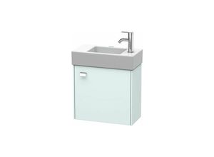 4053424553122 - Duravit Brioso Waschtischunterbau wandhängend 484 x 239 cm 1 Tür Anschlag rechts für Waschtisch Vero Air 072450 Farbe (Front Korpus) Lichtblau