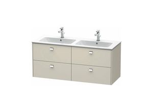 4053424580678 - Duravit - Brioso Waschtischunterbau wandhängend 1290 x 479 cm mit 4 Schubkästen inkl Siphonausschnitt und Schürze für Waschtisch me by Starck