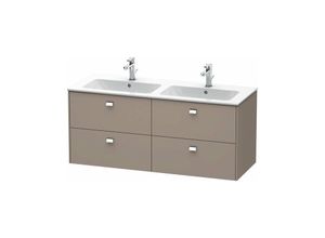 4053424580692 - Duravit - Brioso Waschtischunterbau wandhängend 1290 x 479 cm mit 4 Schubkästen inkl Siphonausschnitt und Schürze für Waschtisch me by Starck