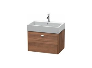 4053424590912 - Duravit - Brioso Waschtischunterbau wandhängend 684 x 459 cm 1 Auszug für Waschtisch Vero Air 235070 Farbe (Front Korpus) Nussbaum Natur Dekor