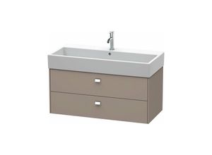 4053424593074 - Duravit - Brioso Waschtischunterbau wandhängend 984 x 459 cm 2 Schubkästen inkl Siphonausschnitt und Schürze für Waschtisch Vero Air 235010
