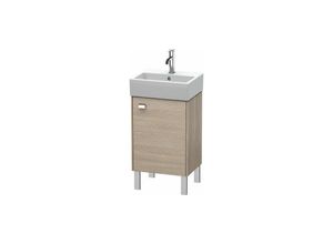 4053424596228 - Duravit Brioso Waschtischunterbau stehend 4340 x 339 cm 1 Tür Anschlag rechts 1 Glasfachboden für Waschtisch Vero Air 072445 Farbe