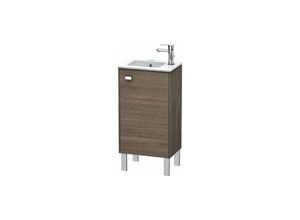 4053424607511 - Duravit Brioso Waschtischunterbau stehend 420 x 289 cm 1 Tür Anschlag rechts 1 Glasfachboden für Waschtisch ME by Starck 072343 Farbe