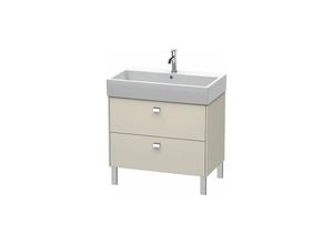 4053424607603 - Brioso Waschtischunterbau stehend 784 x 459 cm 2 Auszüge oberer Auszug inkl Siphonausschnitt und Schürze für Waschtisch Vero Air 235080 Farbe