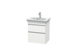 4053424681375 - Duravit - DuraStyle Waschtischunterschrank wandhängend 6403 2 Schubkästen 500mm für DuraStyle Farbe (Front Korpus) Nussbaum Natur Dekor