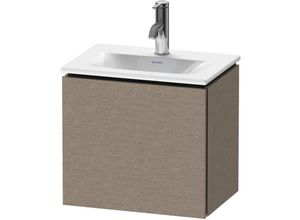 4053424715629 - Duravit L-Cube Waschtischunterbau wandhängend LC6133 440x311 mm 1 Tür Anschlag rechts für Viu 073345 Farbe Eiche Kaschmir Echtholzfurnier