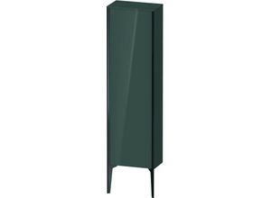 4053424731728 - Duravit - XViu XV1315 Halbhochschrank stehend 400x240 mm Höhe 1330mm 1 Tür Anschlag links Farbe (Front Korpus) schwarz matt dolomiti grey hgl