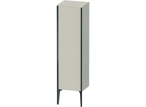 4053424733432 - Duravit XViu XV1325 Halbhochschrank stehend 400x360 mm Höhe 1330mm 1 Tür Anschlag rechts Farbe (Front Korpus) schwarz matt taupe - XV1325RB291