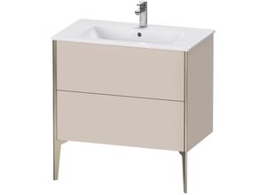 4053424808024 - XViu 4482 Waschtischunterbau stehend 2 Auszüge für Waschtisch me by Starck 233683 810x480 mm Farbe (Front Korpus) champagner matt taupe