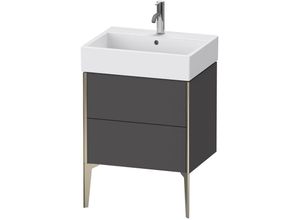 4053424828558 - Duravit - XViu 4534 Waschtischunterbau stehend 2 Auszüge für Waschtisch Vero Air 235060 584x454 mm Farbe (Front Korpus) champagner matt graphit