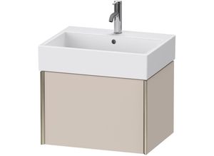 4053424854687 - Duravit - XViu 4234 Waschtischunterbau wandhängend 1 Auszug für Waschtisch Vero Air 235060 584x454 mm Farbe (Front Korpus) champagner matt taupe