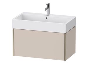 4053424856049 - Duravit - XViu 4236 Waschtischunterbau wandhängend 1 Auszug für Waschtisch Vero Air 235080 784x454 mm Farbe (Front Korpus) champagner matt taupe