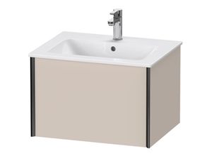 4053424862514 - XViu 4025 Waschtischunterbau wandhängend 1 Auszug für Waschtisch me by Starck 233663 610x480 mm Farbe (Front Korpus) schwarz matt taupe 4053424862514 - XViu 4025 Waschtischunterbau wandhängend 1 Auszug für Waschtisch me by Starck 233663 610x480 mm Farbe (Front Korpus) schwarz matt taupe
