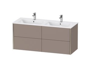 4053424873947 - Duravit - XViu 4129 Waschtischunterbau wandhängend 4 Schubkästen für Doppelwaschtisch me by Starck 233613 1280x480 mm Farbe (Front Korpus)