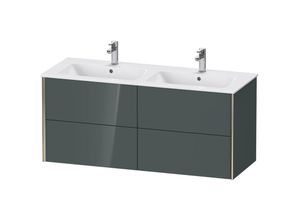 4053424874180 - XViu 4129 Waschtischunterbau wandhängend 4 Schubkästen für Doppelwaschtisch me by Starck 233613 1280x480 mm Farbe (Front Korpus) champagner